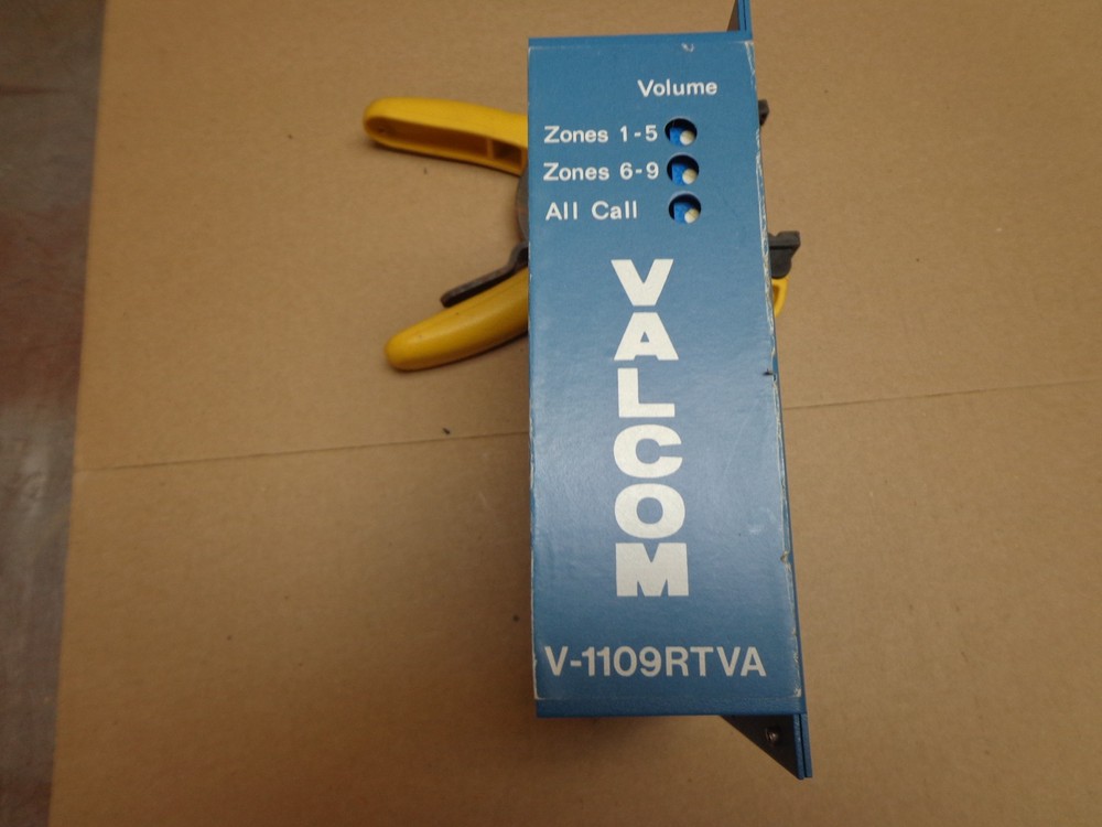 Valcom 1-9 Zone one way Page Control V-1109RTVA