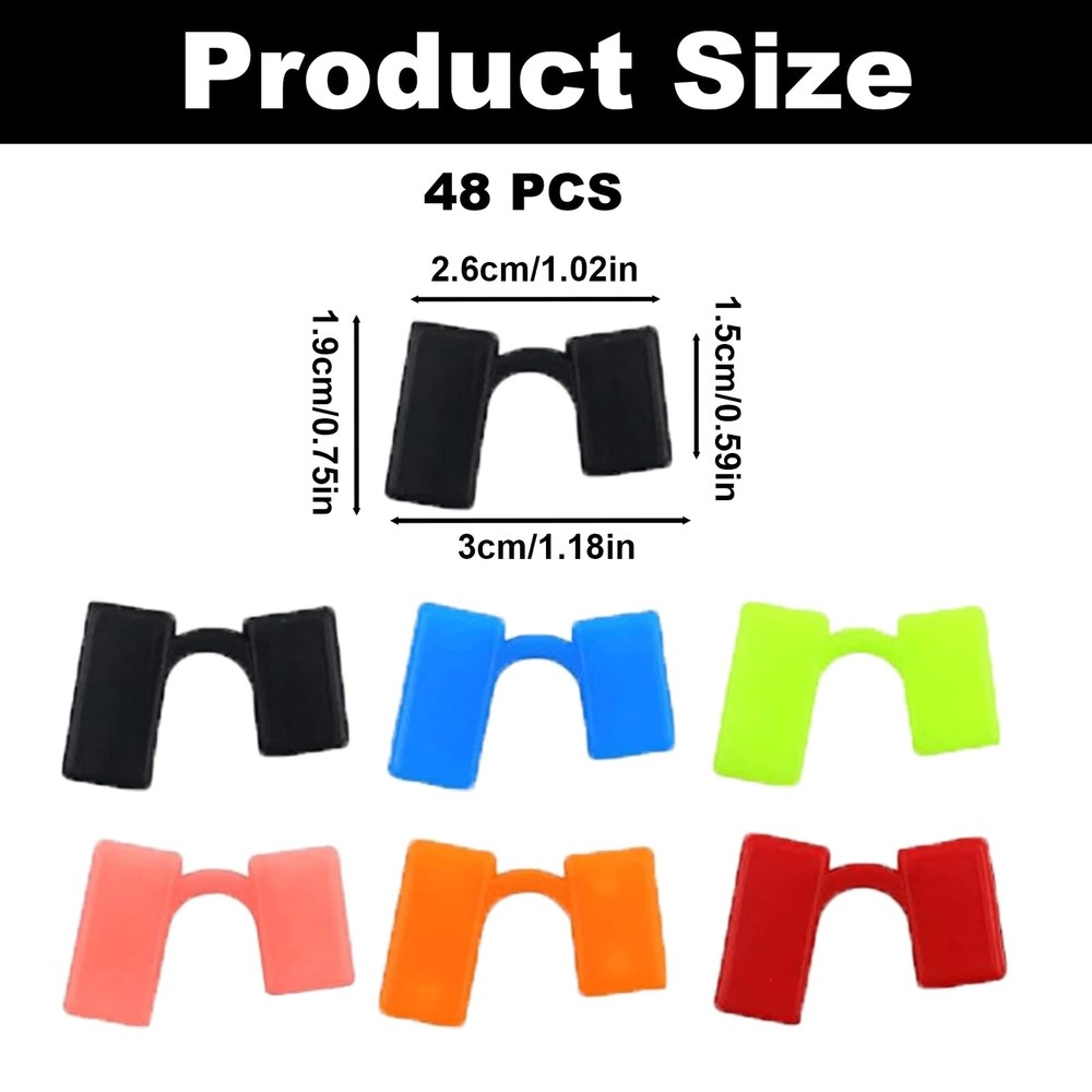 Chopstick Helper Reusable Training Aid Plastic Practice Trainer Hinges 48 PCS