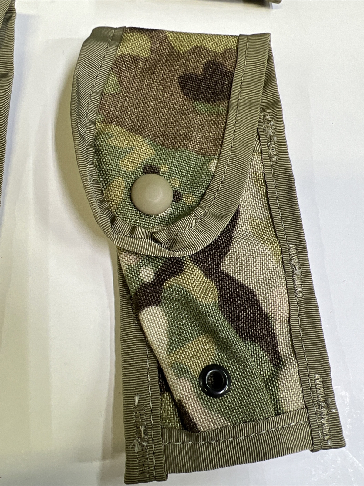 USGI MOLLE Pistolman Pocket Set OCP Multicam 4 9mm Mag Pouches Holster Extender