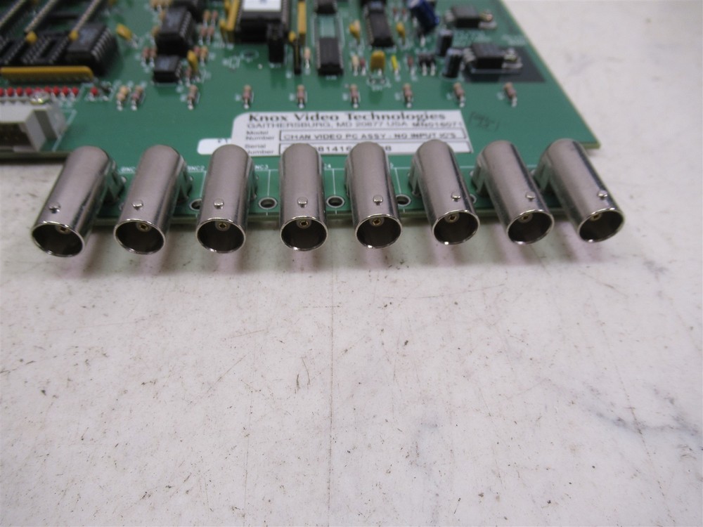 Knox Video Technologies CHAM Video PC Assy NO Input IC's CHAM 24x24 VO Matrix