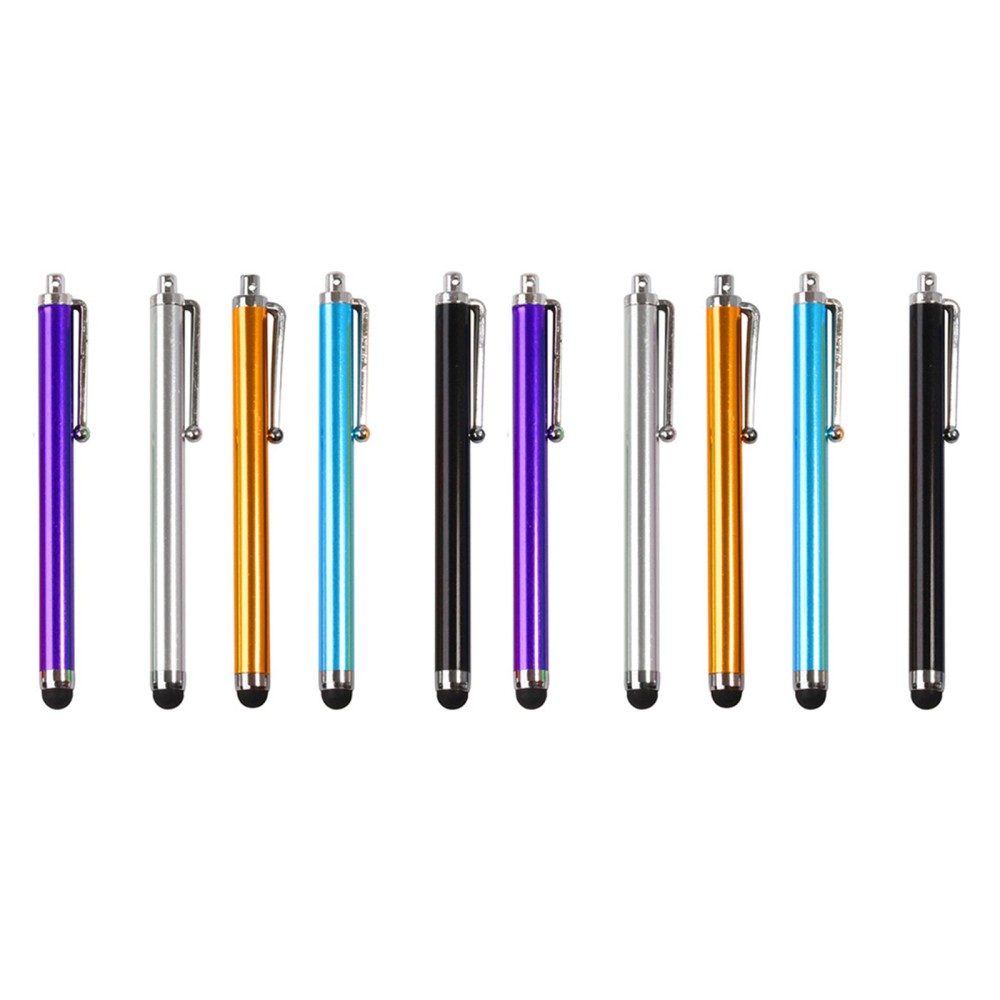 10pcs Stylus Pens Replaceable Fiber Tips Capacitive Stylus for Touch Screen