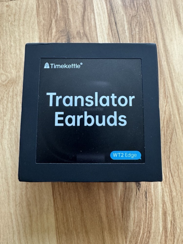 Timekettle WT2 Edge Translator Earbuds (Black)
