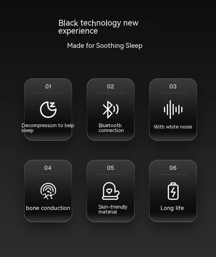 Bluetooth Sleep Speaker Insomnia Help Device White Noise Decompression