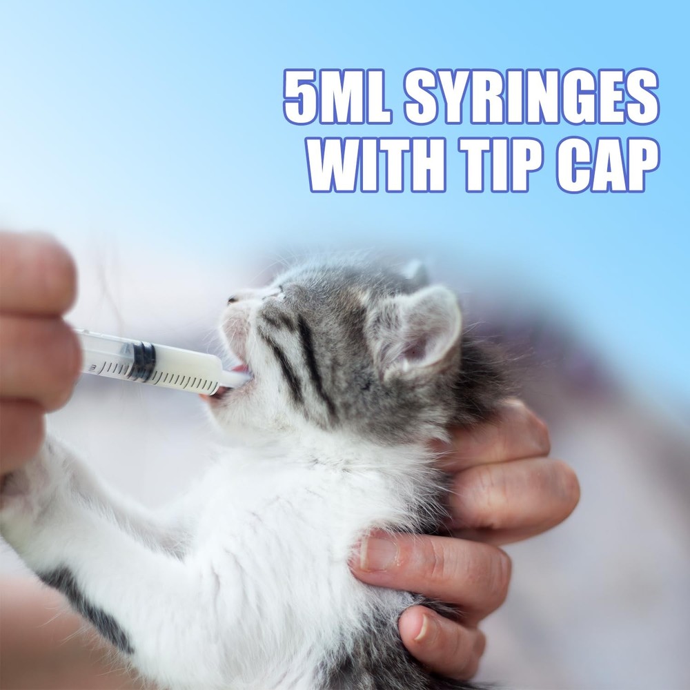 5ml Syringes with Caps (20 Pack) - 20pcs