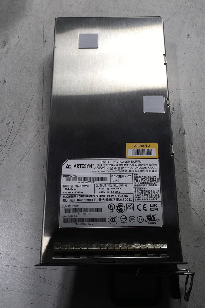 Juniper PWR-MX104-AC-S *Open Box/Package*