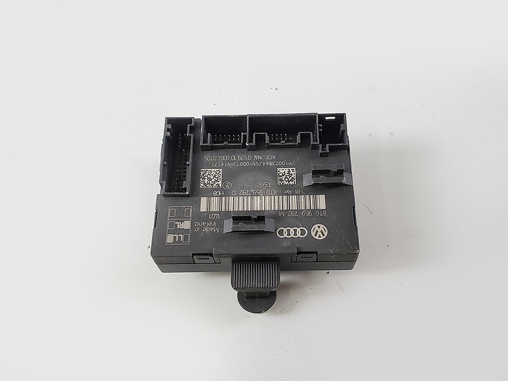 2009 - 2011 Audi A4 B8 Door Computer Control Module Front Passenger Right Oem