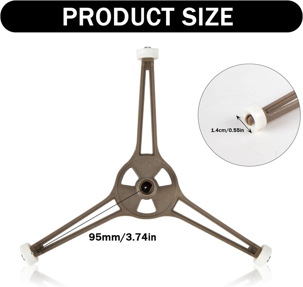 14mm Roller Microwave Turntable Ring – Reliable Glass Plate Replacement Solution