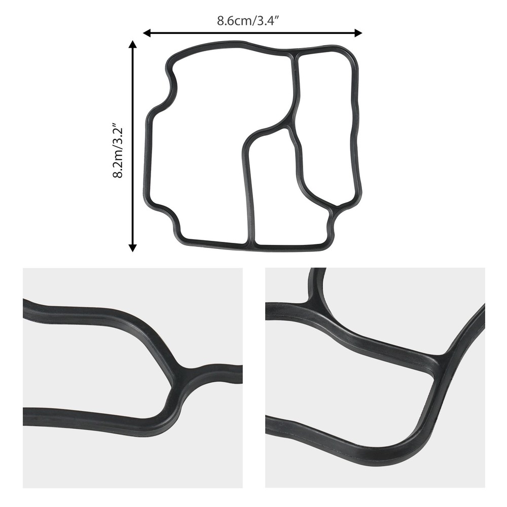 Engine Oil Filter Housing Gasket For BMW E34 E39 E36 E46 E60 X3 X5 M54 M50