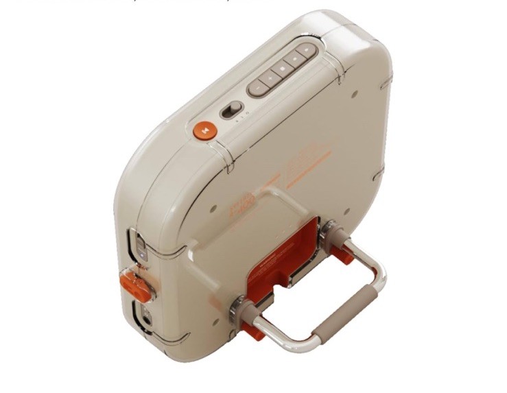 Syitren R400 White Retro Bluetooth CD Player - Open Box