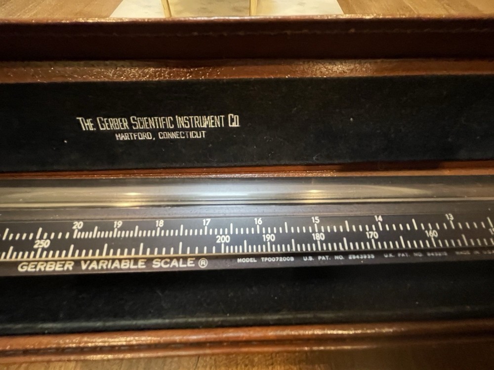 Gerber Scientific Instrument Co Variable Scale TP0072008