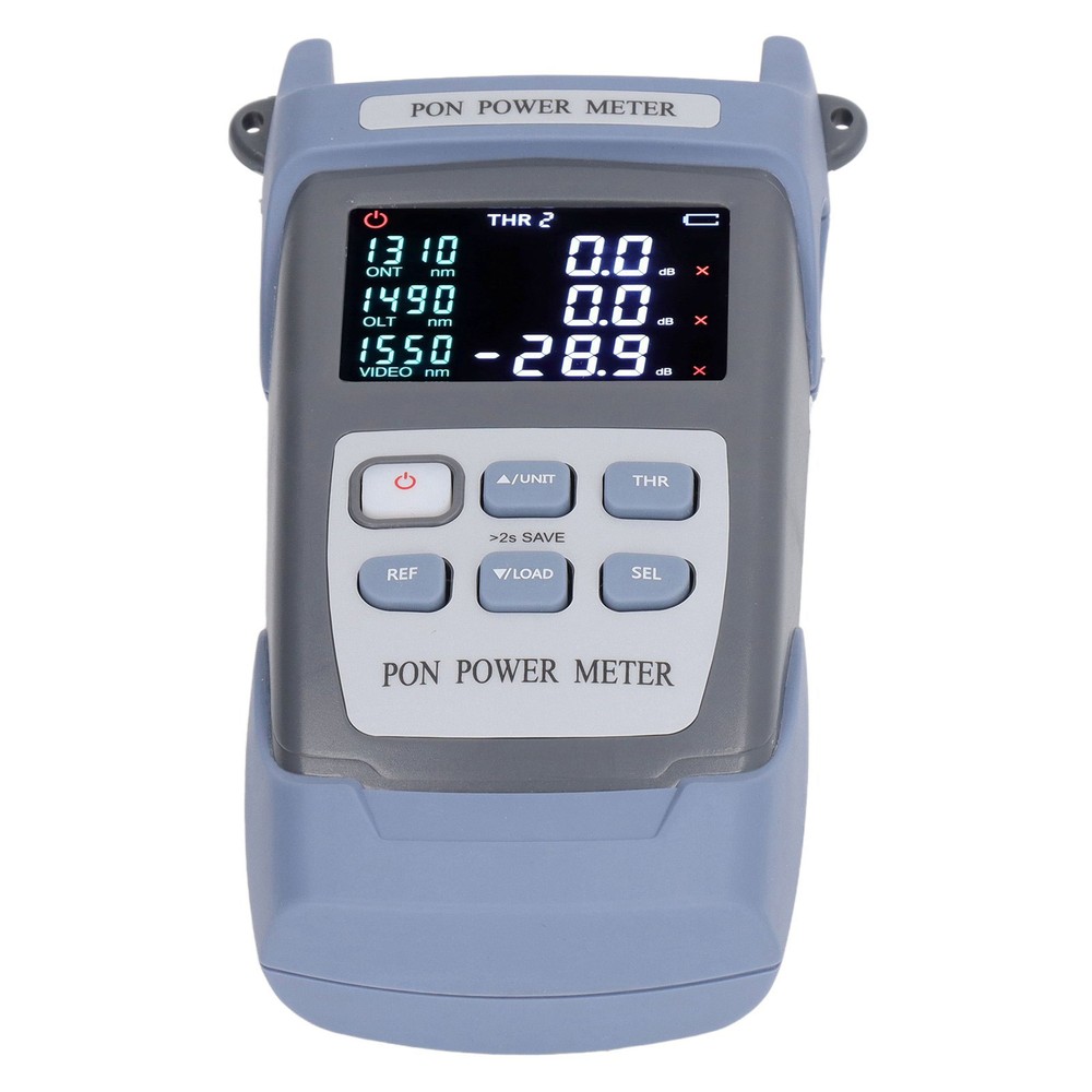 Optical Fiber Power Meter Digital Optic Cable PON Tester Testing Tool Set♪