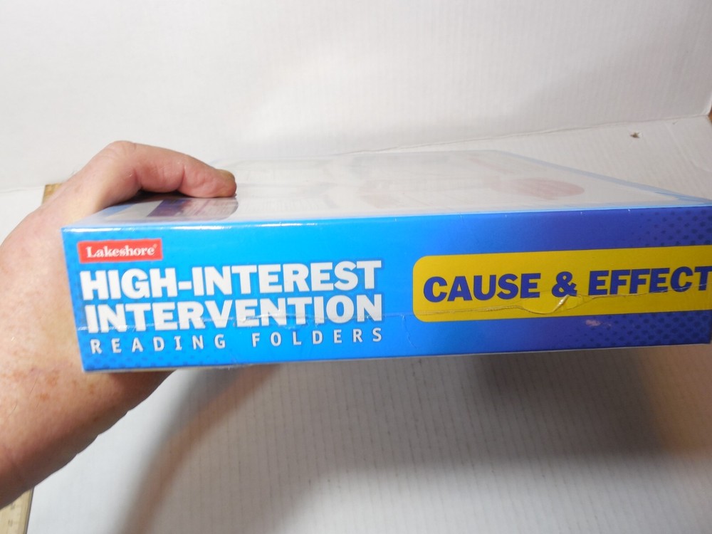 Lakeshore High-Interest Intervention Reading Folders Cause Effect Grades 9+ New
