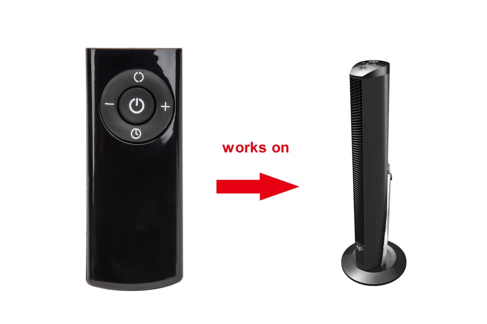 Replacement Remote Control for Vornado OSCR37 Oscillating Tower Circulator Fan