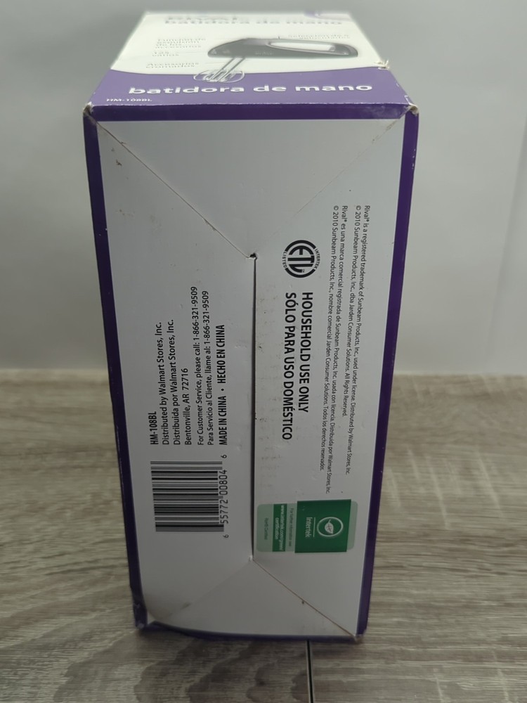 Rival HM-108BL Hand Mixer
