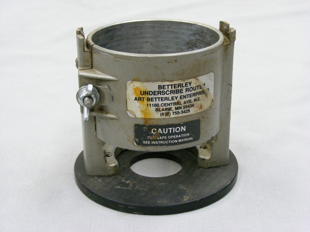 Porter Cable Laminate Trimmer, Router 3102 HD & Incomplete Betterley Underscribe