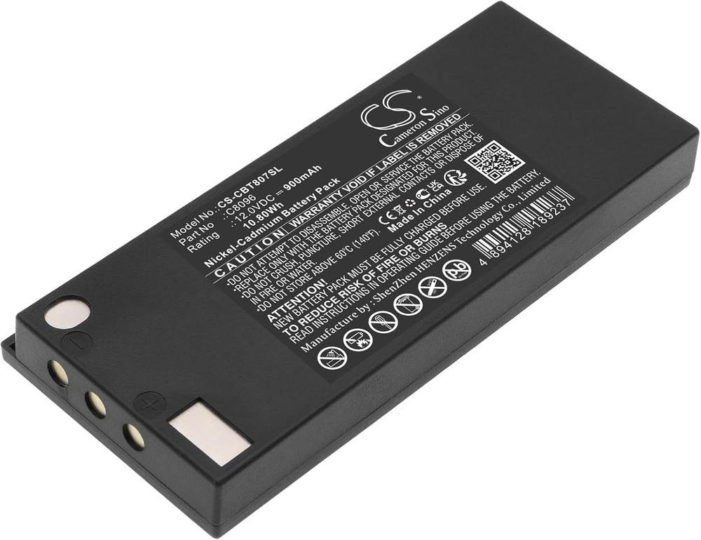 900Mah / 10.80Wh Replacement Battery for Cattron Theimeg Toggle Controller,7700T