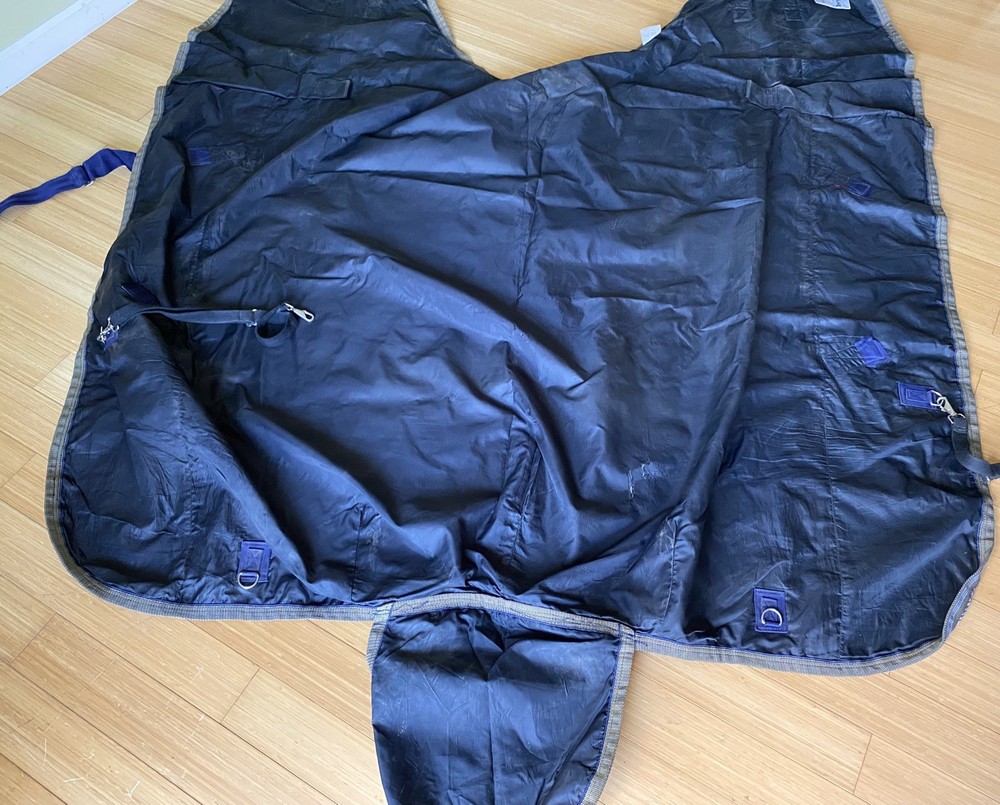 76" Authentic BAKER 5/A Waterproof Breathable Turnout Sheet~1200D~Buckle Front