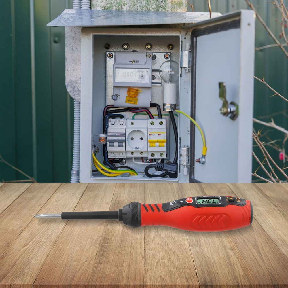 Electric Voltage Tester Pen for Safe Live Neutral Wire Identification Work