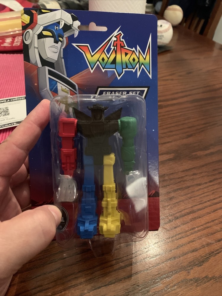 Lootcrate Voltron Eraser Set Figure Very Cool!