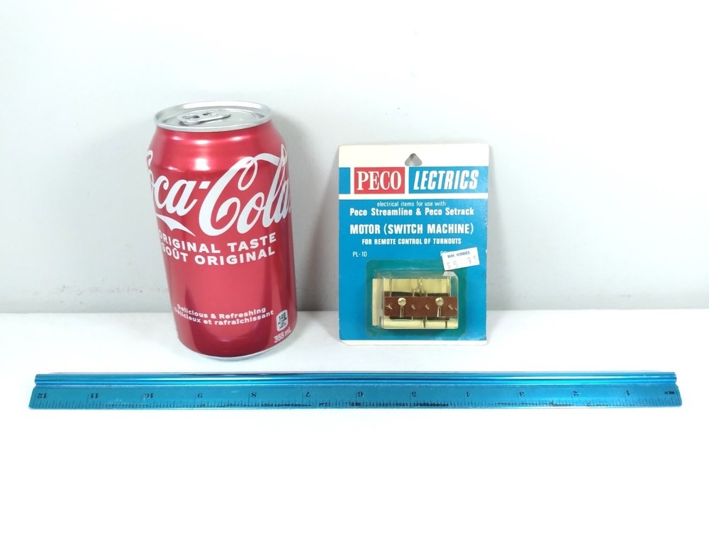 PECO Lectrics Motor (Switch Machine) for Remote Control of Turnouts