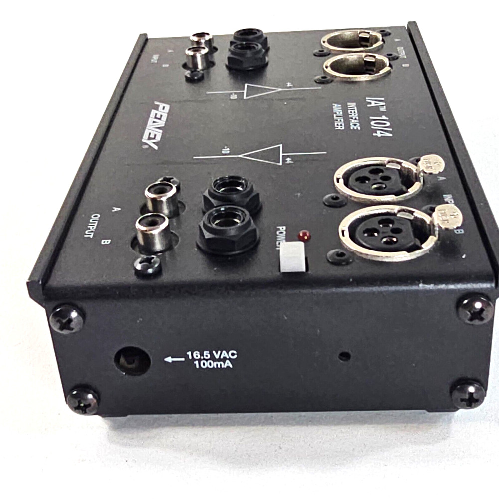 Peavey IA 10/4 Microphone Interface Amplifier with Box - Tested
