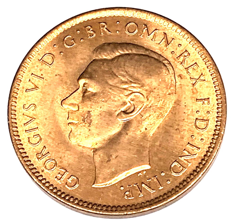 # C5484 GREAT BRITAIN COIN, FARTHING 1948 Unc.