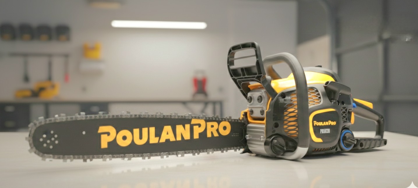 20" 50cc 2 Cycle  Gas Chainsaw & Case POULAN PRO PR5020 Brand NEW