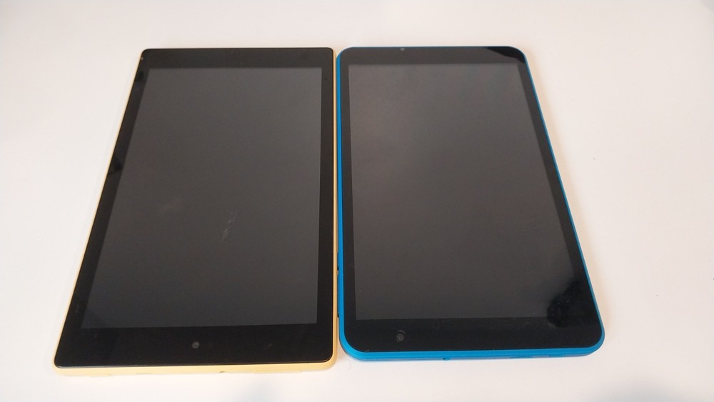 EVOO 7" Android Tablet And Amazon Fire HD 8 Tablet