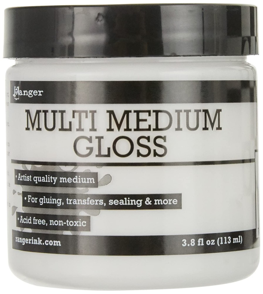Ranger 360544 Multi Medium 3.8oz, Gloss Medium, Clear