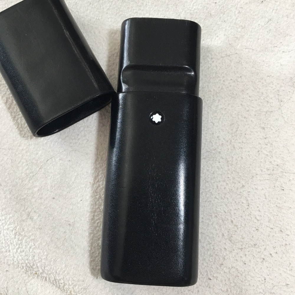 Leather Montblanc Case for Two Pens