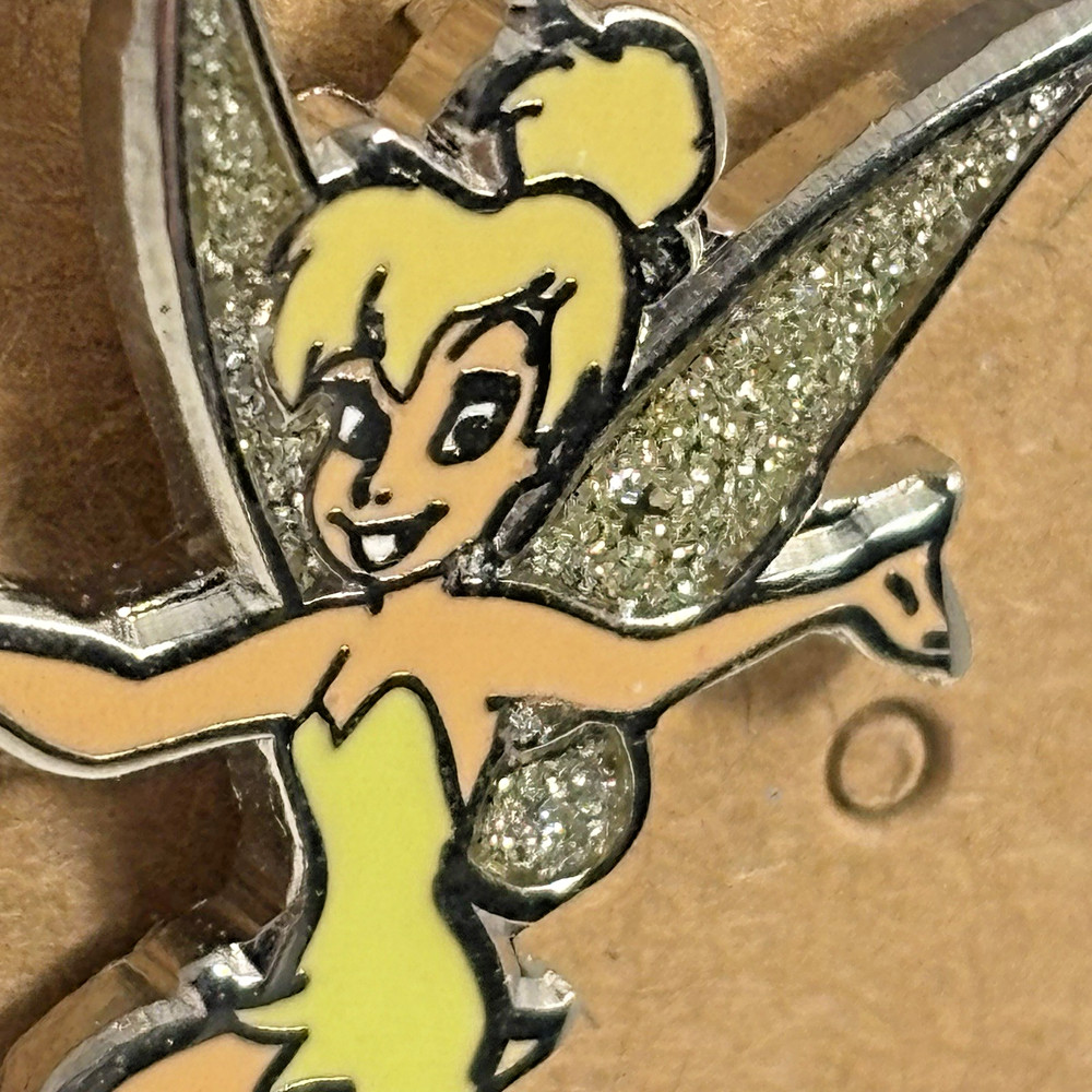 Disneyland Exclusive Tinker Bell Pin Set “It’s a Pixie Thing” Glitter Wings