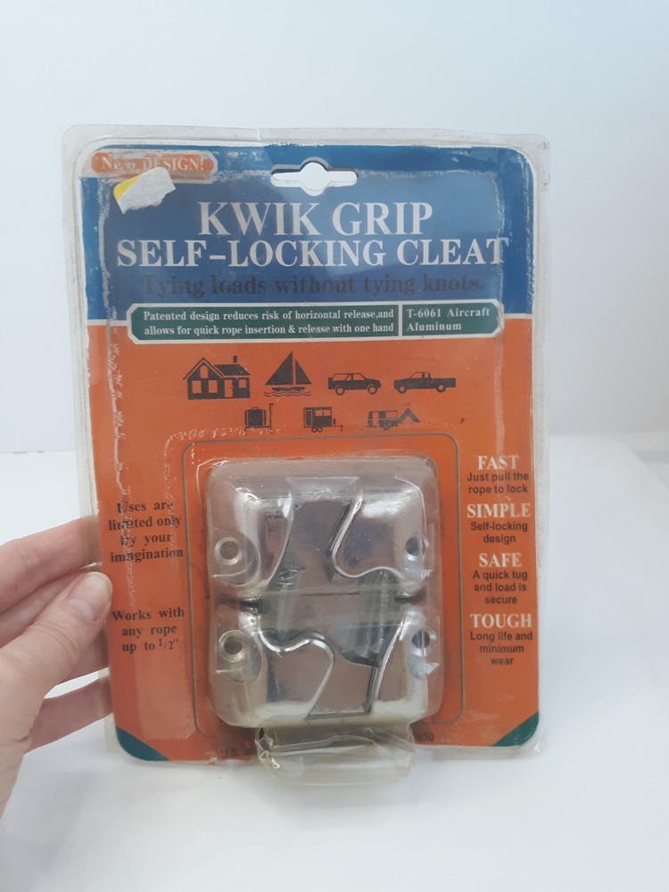 Kwik Grip Self-Locking Cleat by New Design