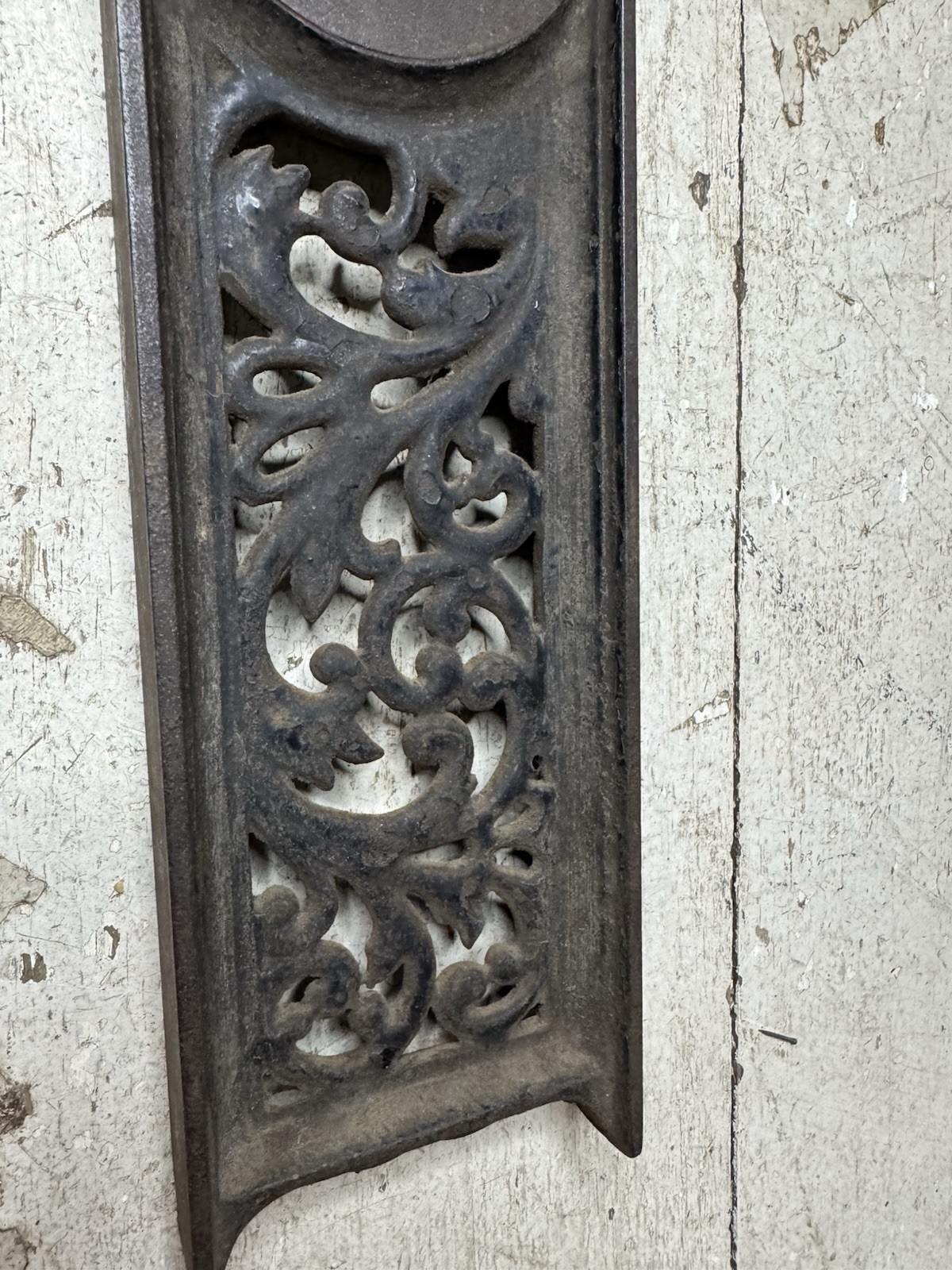 Antique 1867 1868 LL Davis Adjustible Spirit Level Cast Iron 18'' Inclinometer