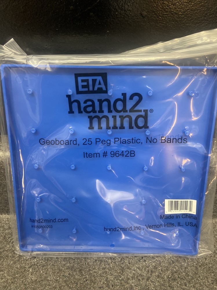 (8) NEW Hand2Mind Geoboards: Single-Sided, Math, Homeschool
