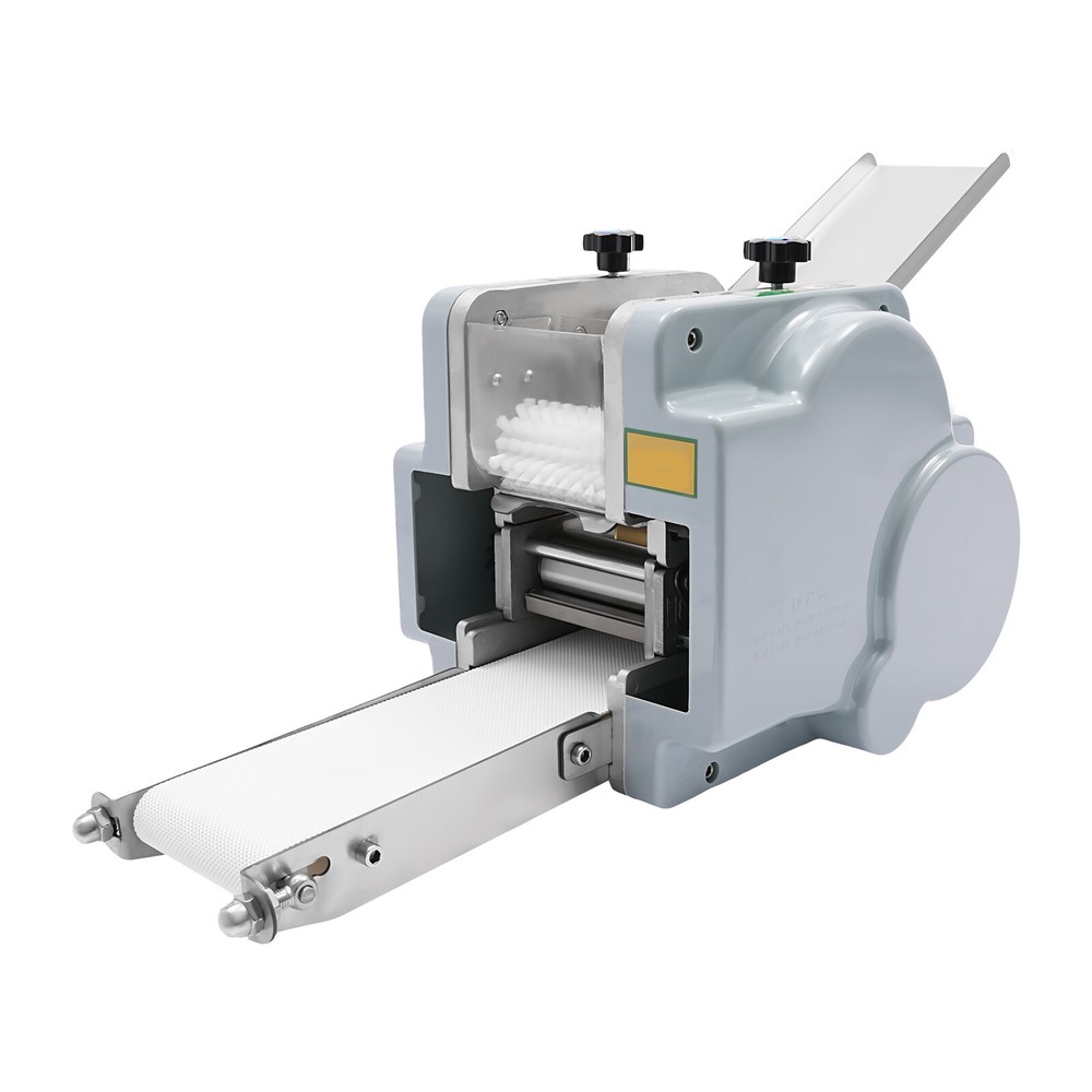 110V Dumpling Wrapper Maker 60 Pieces/Min Silver Automatic Dumpling Skin Machine