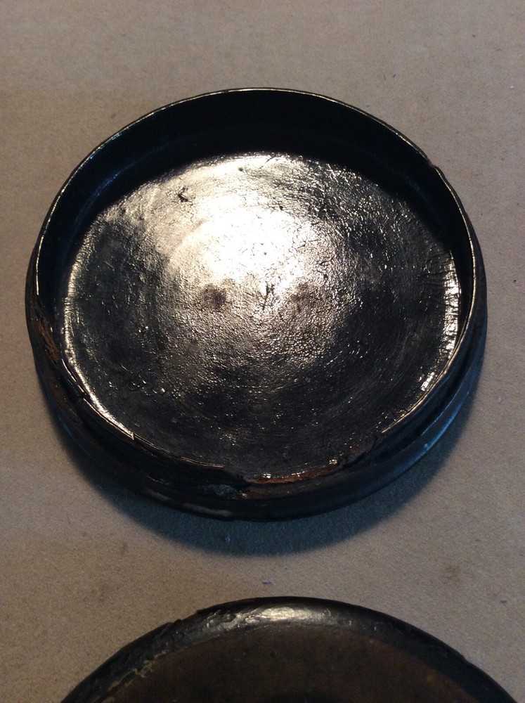 Early Victorian Hand Painted Paper Mache Box