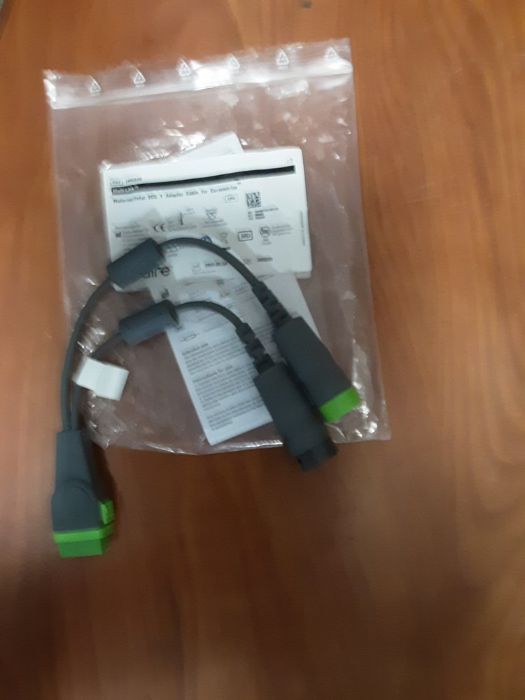 Vyaire (Ref 1442AAO) MULTI-LINK MATERNAL/ FETAL ECG Y ADAPTER CABLE