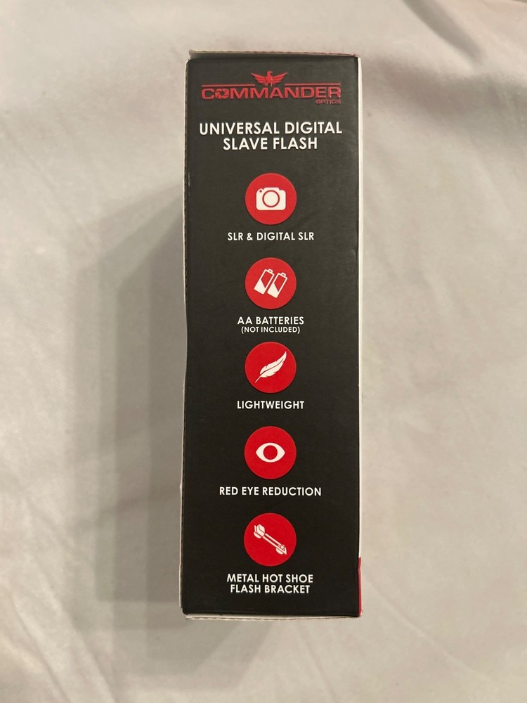 Commander Universal Digital Slave Flash -- Ultra Lightweight Compact Design NEW