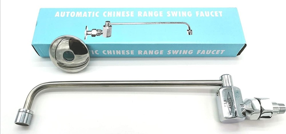 Automatic Chinese Wok Range Swing Faucet