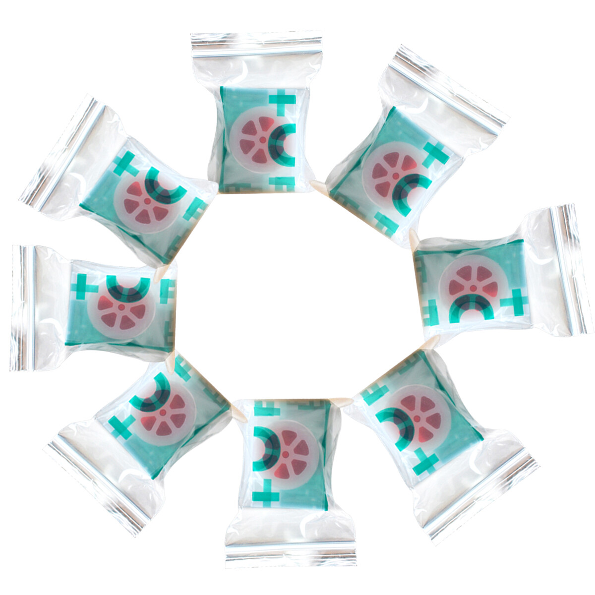 1000Pcs First Aid Skill Practicing CPR Face Shield With One-Way Valve CPR MASK