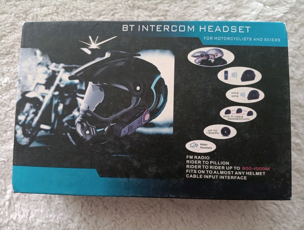 Yideng Motorcycle Bluetooth Headset.