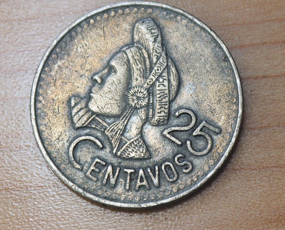 1994 Guatemala 25 Centavos