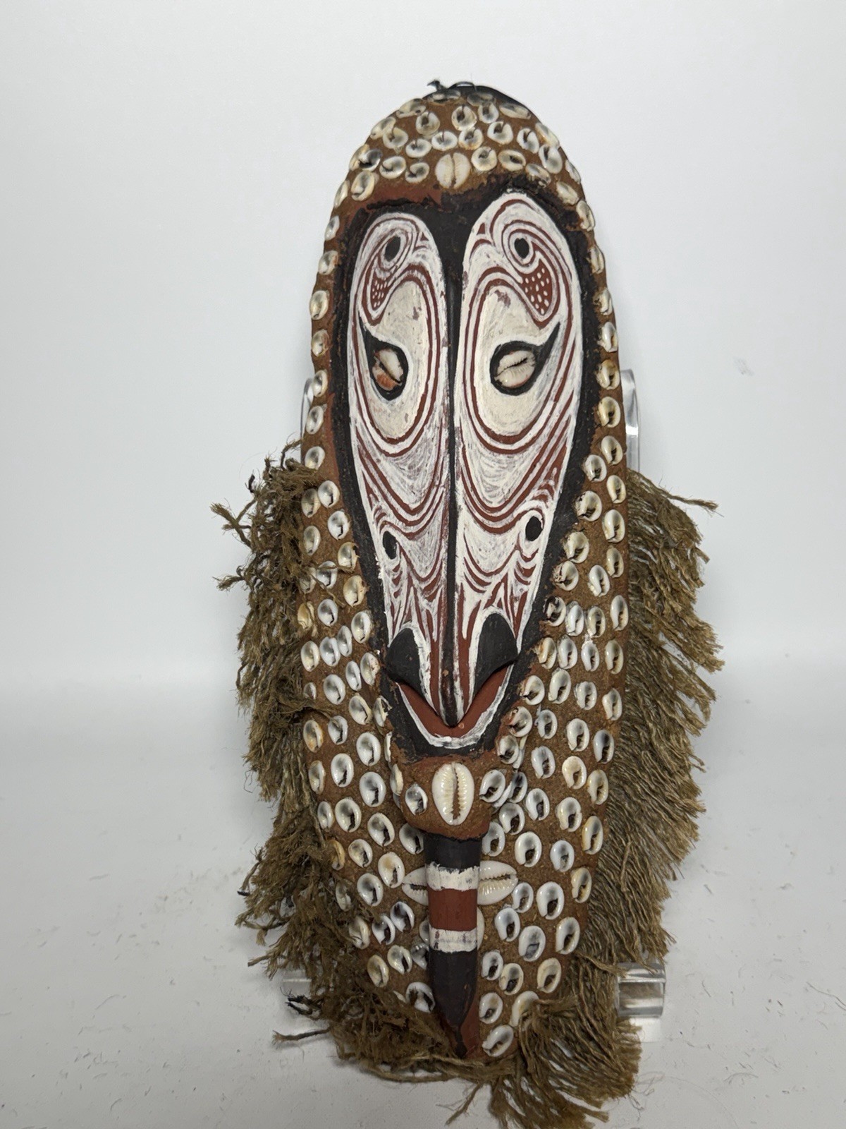 Papua New Guinea Mask “Mei” Or “Long Nosed” Sepik River Region Latmul People