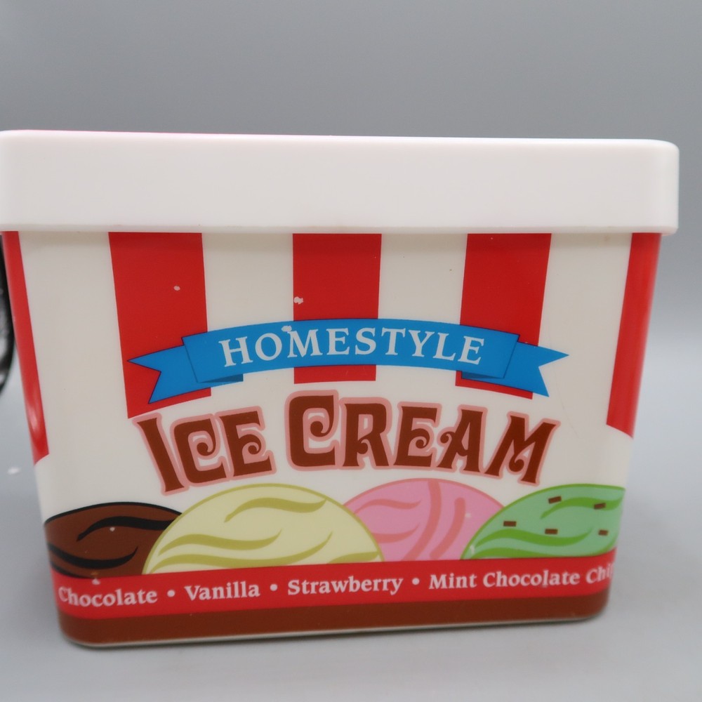 Melissa and Doug Ice Cream Stack Cone Magnetic Play Set with Container