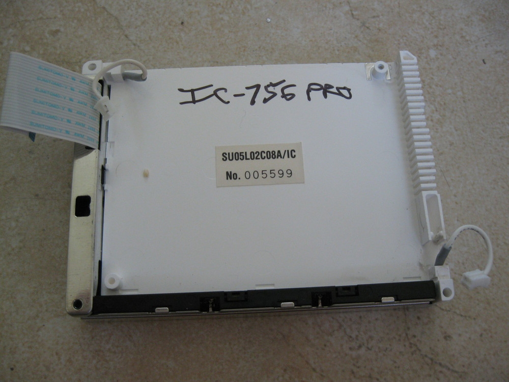 Icom IC-756PRO DISPLAY unit in Excellent shape working as it should