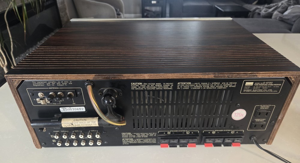 sansui g 5700 receiver