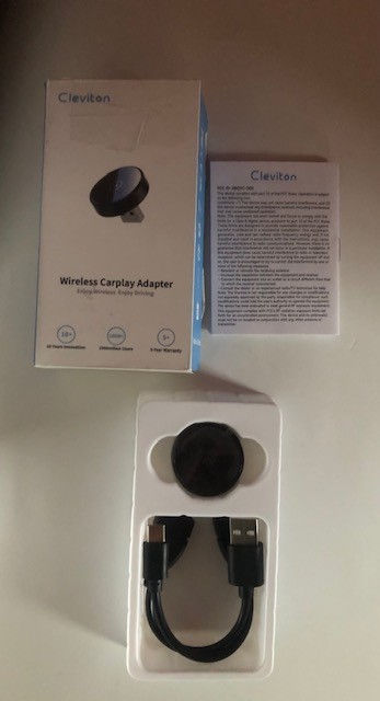 Cleviton Wireless Apple Carplay Adapter