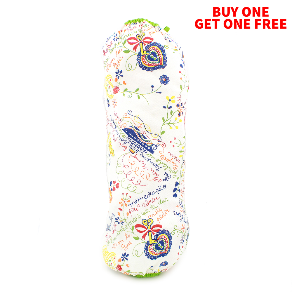 100% Cotton Viana Lovers Plastic Bag Holder