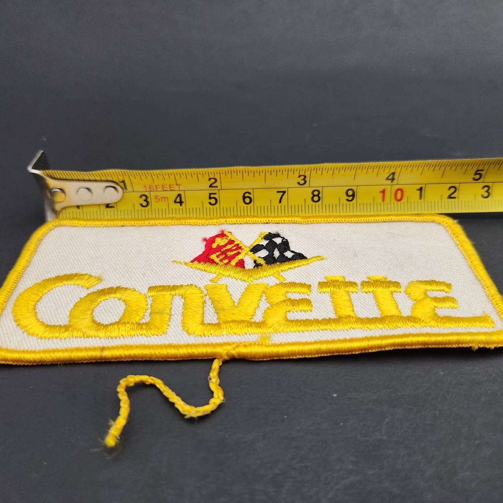 Vintage Patch CORVETTE 5 x 2 chevy