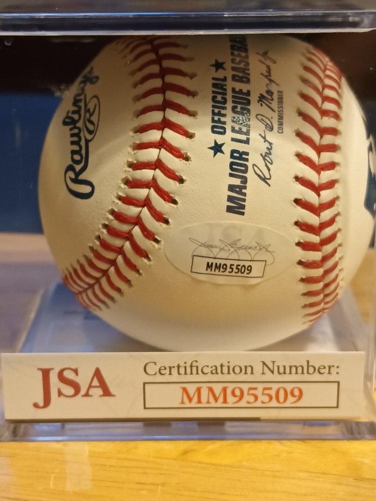 STEELE WALKER-San Francisco Giants Signed OML Baseball (JSA Basic COA)